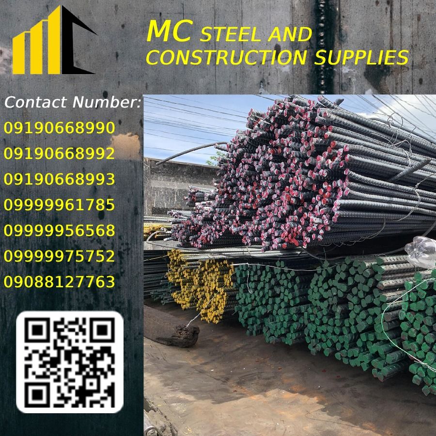 REBAR GRADE 40, RSB, CONSTRUCTION SUPPLY, INDUSTRIAL SUPPLY, DEFORMED