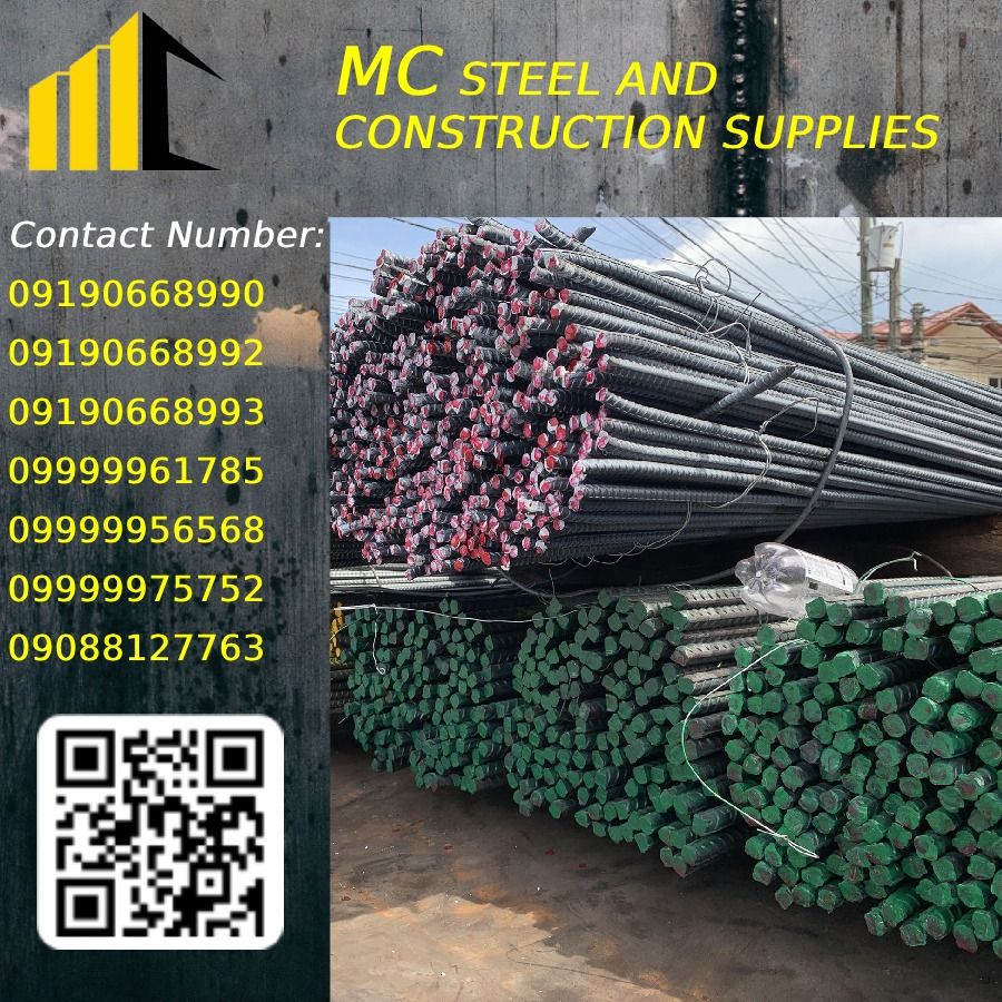 REBAR GRADE 60, RSB, CONSTRUCTION SUPPLY, INDUSTRIAL SUPPLY, DEFORMED