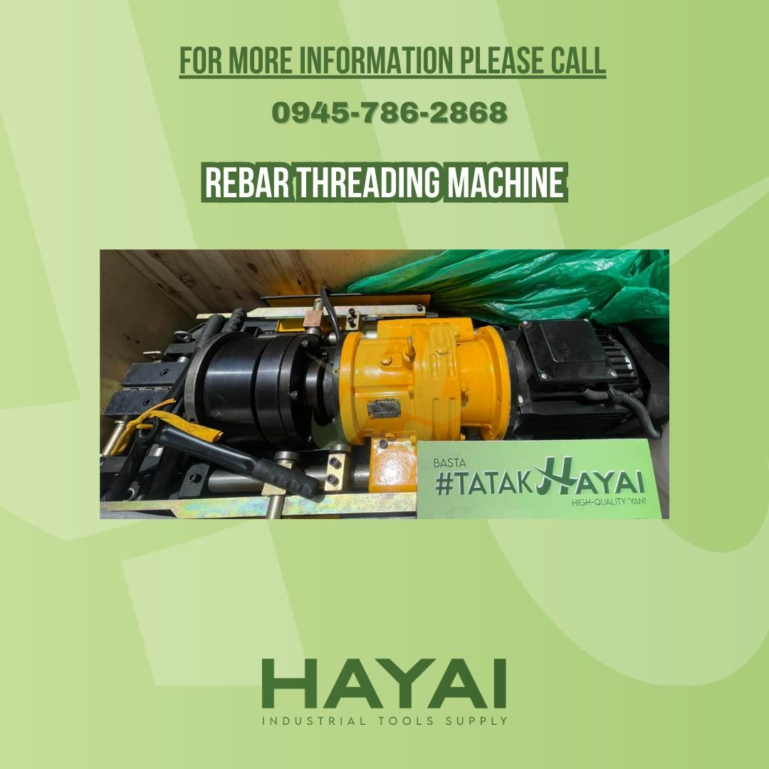 Rebar Threading Machine, Commercial & Industrial, Industrial Equipment