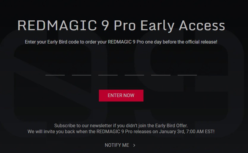 REDMAGIC 9 Pro Early Bird code ($40), Tickets & Vouchers, Vouchers on ...