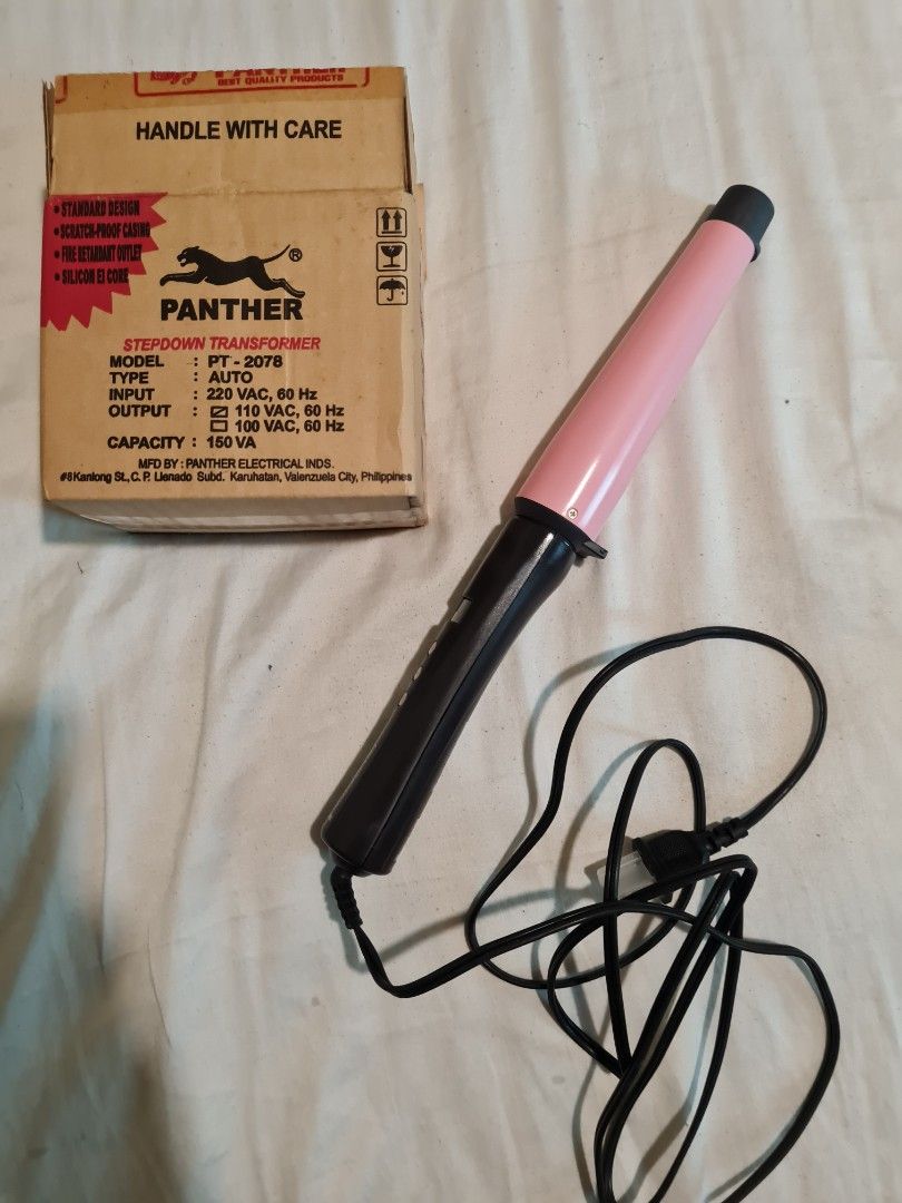 Remington Pearl Ceramic Curling Iron Wand transformer