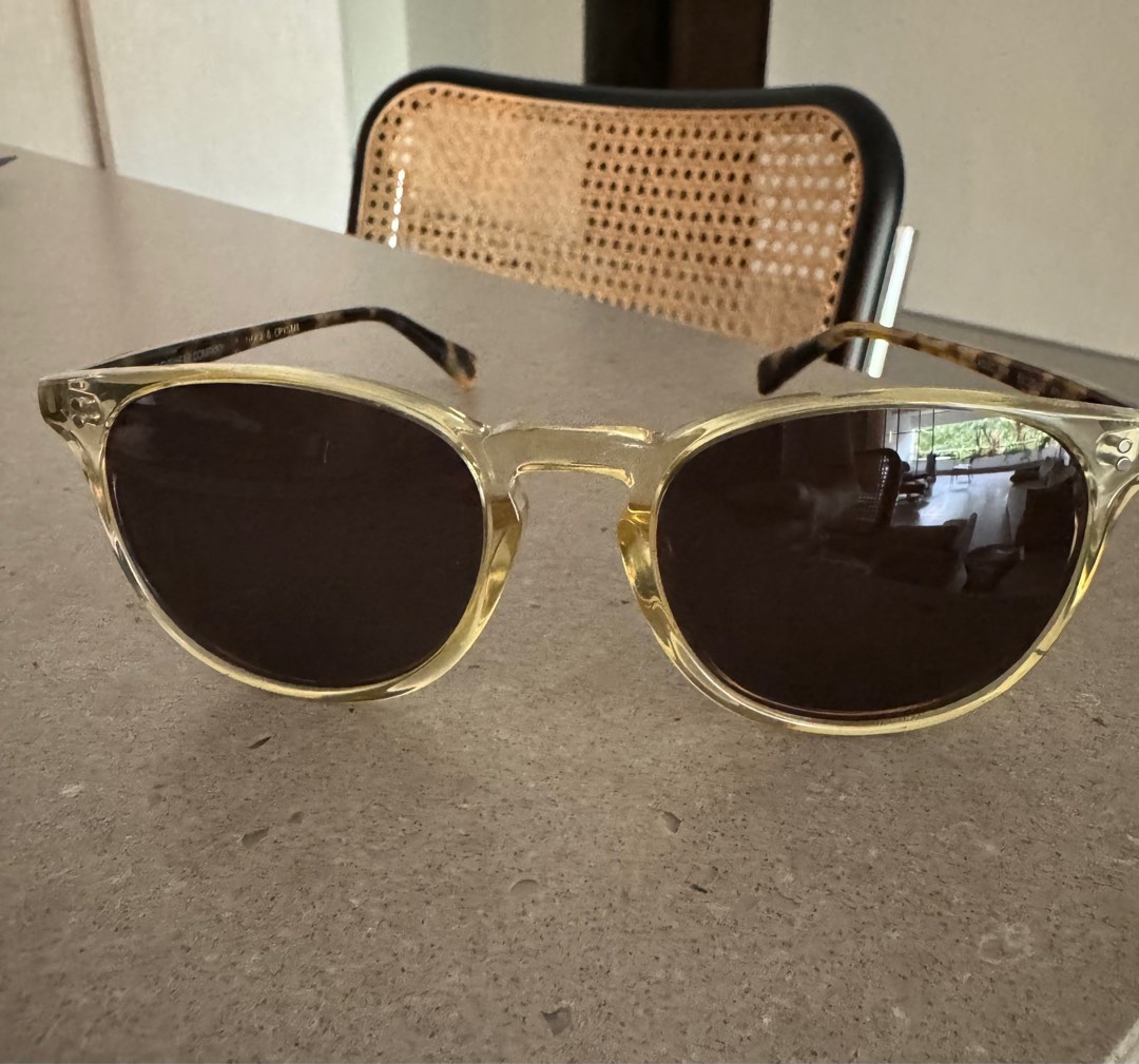 Rocket Eyewear P3 Classic sunglasses in Crystal & Blonde Tortoise