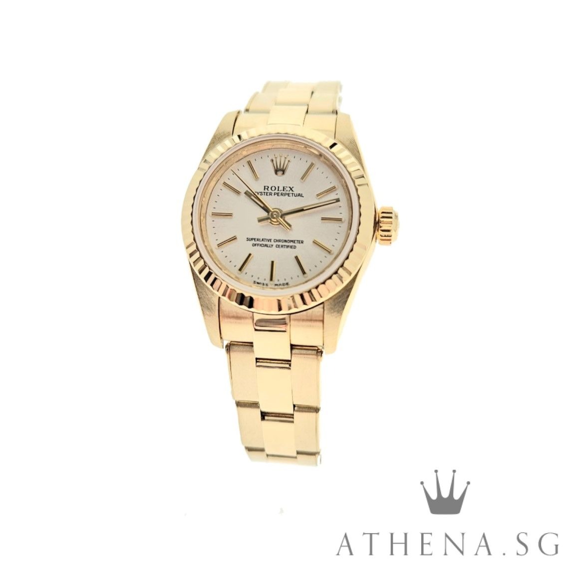 Gold and shop silver rolex women's