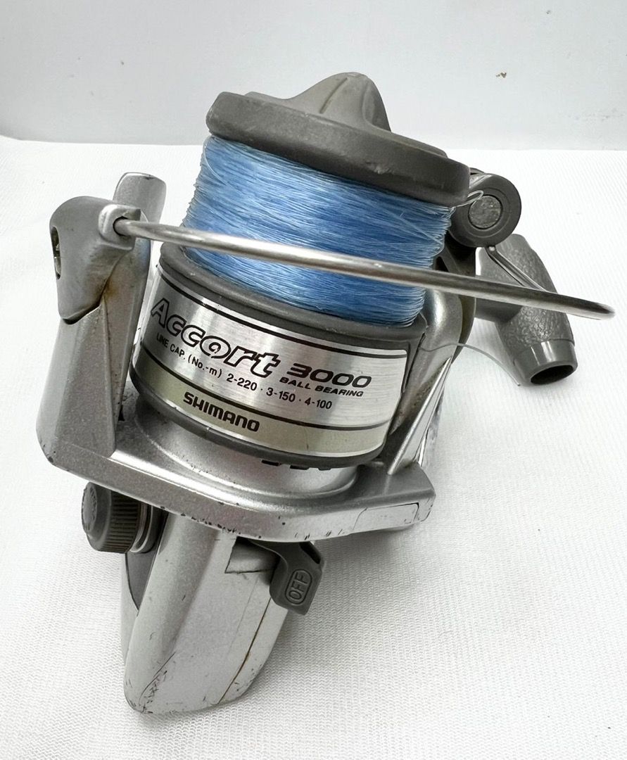 S152) Shimano Accort 3000 Fishing Reel Japan Domestic Market – JDM (USED),  Sports Equipment, Fishing on Carousell