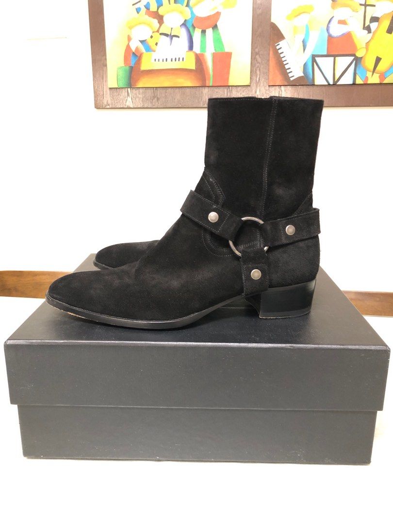 Black wyatt deals harness boots
