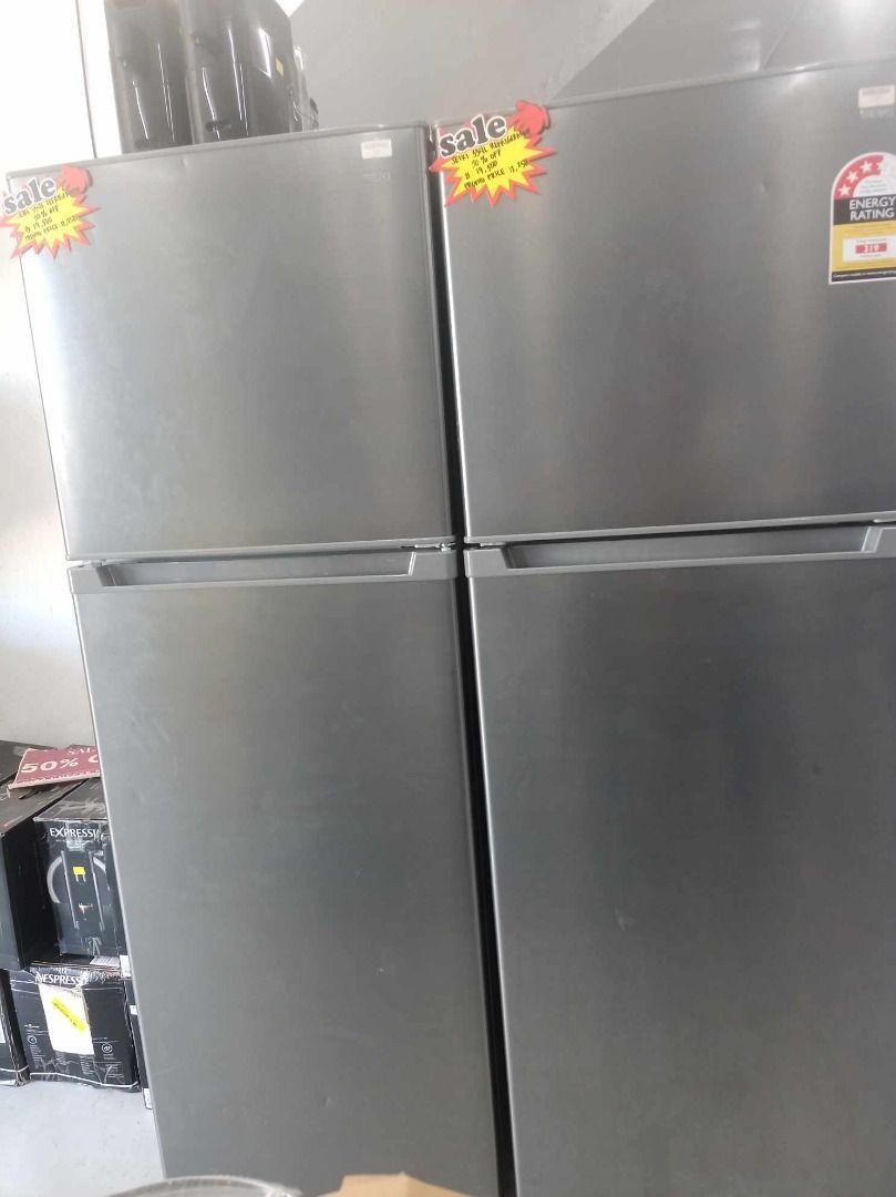 SALE Sharp & Seiki Refrigerator (Category: Refrigerators and Freezers) located in Muntinlupa City. Submitted by aussie.surplustore (Listing ID 1276233637, Image 3). Description: SALE Sharp & Seiki Refrigerator Seiki Top Mount Refrigerator White Before : 17,500 Limited stocks only NOW for only : 12,250 Sharp 6247L FRENCH DOORS FRIDGE JTECH INVERTER BEFORE : 39,500 NOW FOR ONLY : 27,650 Limited stocks only Seiki Top Mount Refrigerator Gray Before :