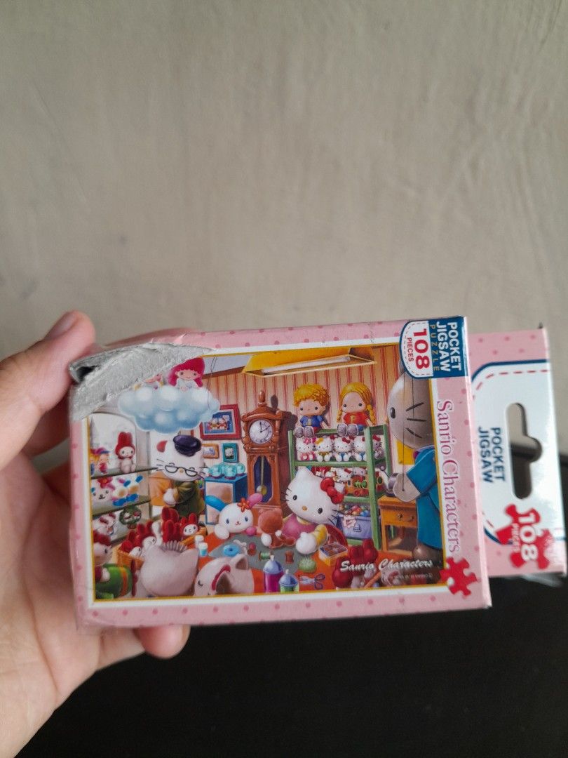 Sanrio Characters Pocket Jigsaw Puzzle, Hobbies & Toys, Toys & Games on