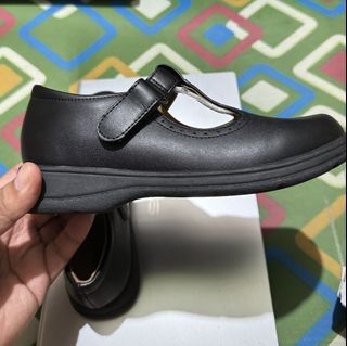 School Issue Primary T-Strap Black School shoes
