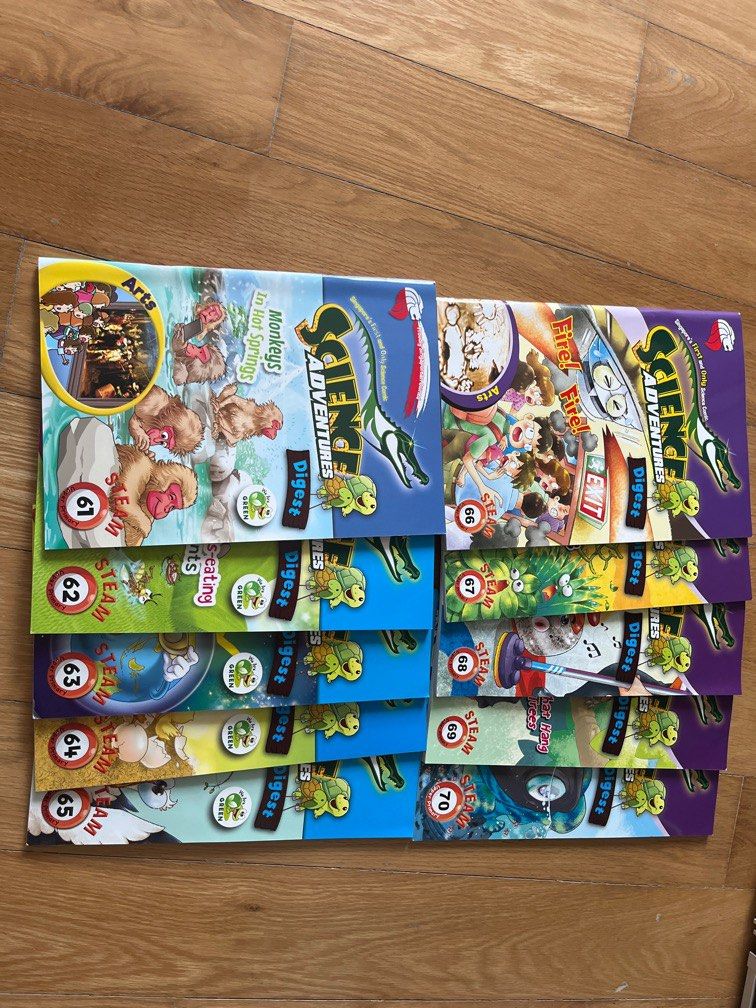 Science Adventures Digest (book 61-70), Hobbies & Toys, Books ...