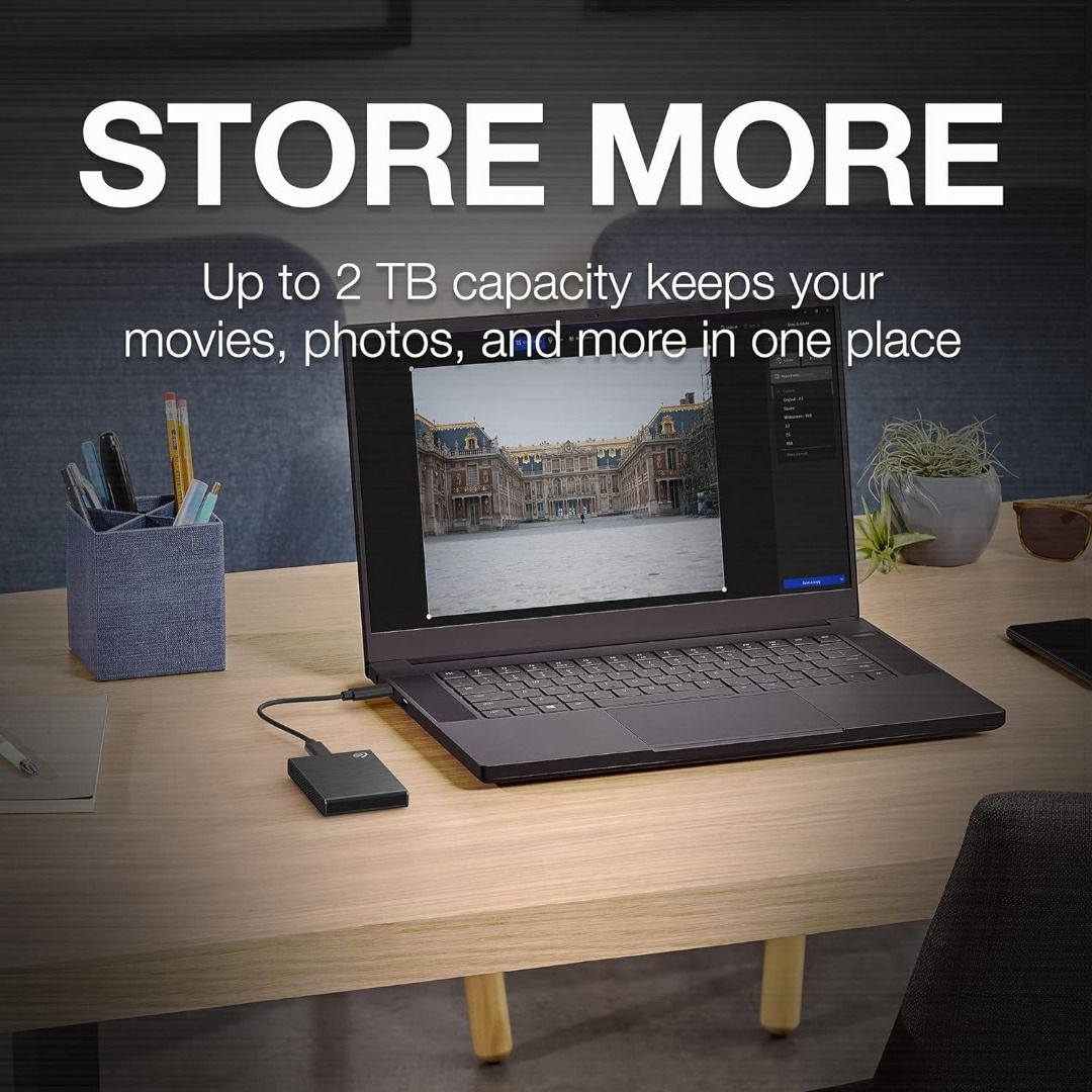 SEAGATE 2TB One Touch USB 3.2 Gen 2 External SSD STKG2000400 (Category: Other Accessories) located in Manila. Submitted by random_94 (Listing ID 1276177854, Image 3). Description: Digital Storage Capacity 2 TB Hard Disk Interface USB-C Connectivity Technology USB Brand Seagate Special Feature Portable Hard Disk Form Factor 2.5 Inches Hard Disk Description Solid State Hard Drive Compatible Devices Desktop Installation Type External Hard Drive Colo