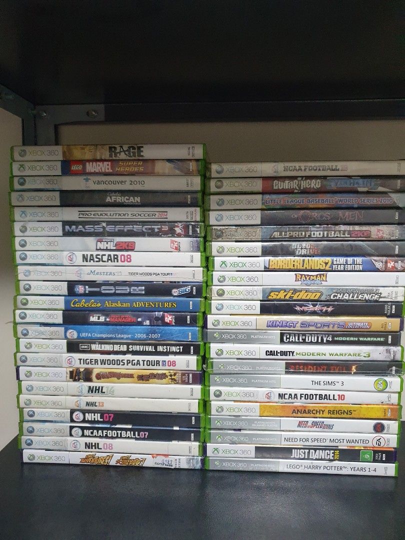 Selling Microsoft Xbox 360 Videogames Set 2 (Category: Xbox) located in Quezon City. Submitted by itemsforadoption (Listing ID 1276278783, Image 1). Description: Rfs: Its 2024! Happy New Year! Hoping you have a good year ahead of you! If you have questions feel free to send a message. Though I'll most likely be able to reply from 10am to 8pm. Please be patient and understanding. Decluttering games and items that I've picked up or for friends and 