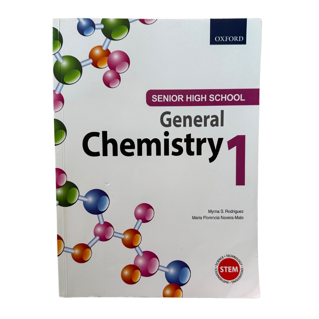 Senior High School | General Chemistry 1 by Myrna S. Rodriguez & Maria ...