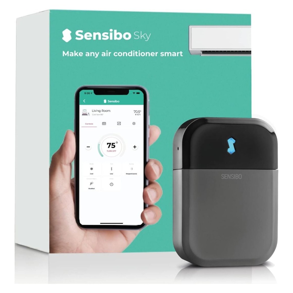 Sensibo Sky Smart Air Conditioner Controller | WiFi Thermometer ...
