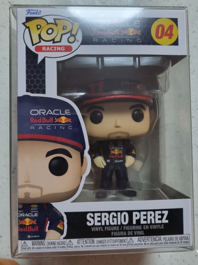 Funko Pop Racing #04 Sergio Perez F1 Oracle Red Bull Racing