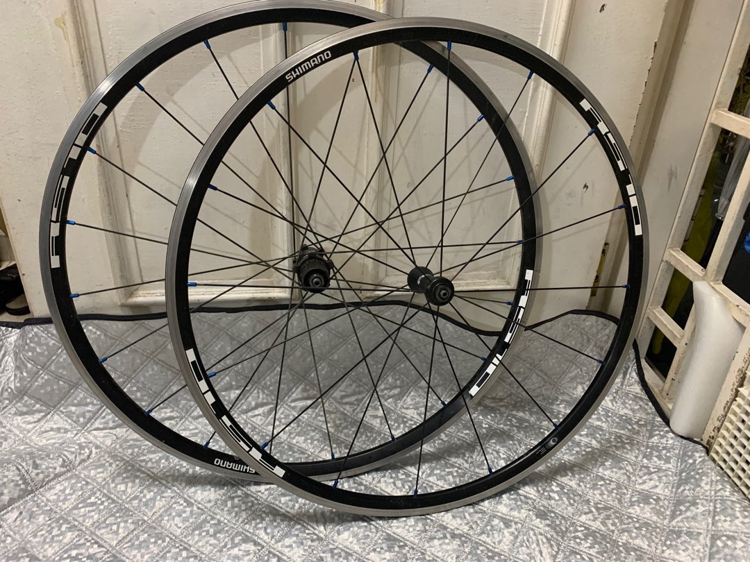 Shimano R510 alu wheelsets 700C rim brake speed 10s, Sports Equipment ...