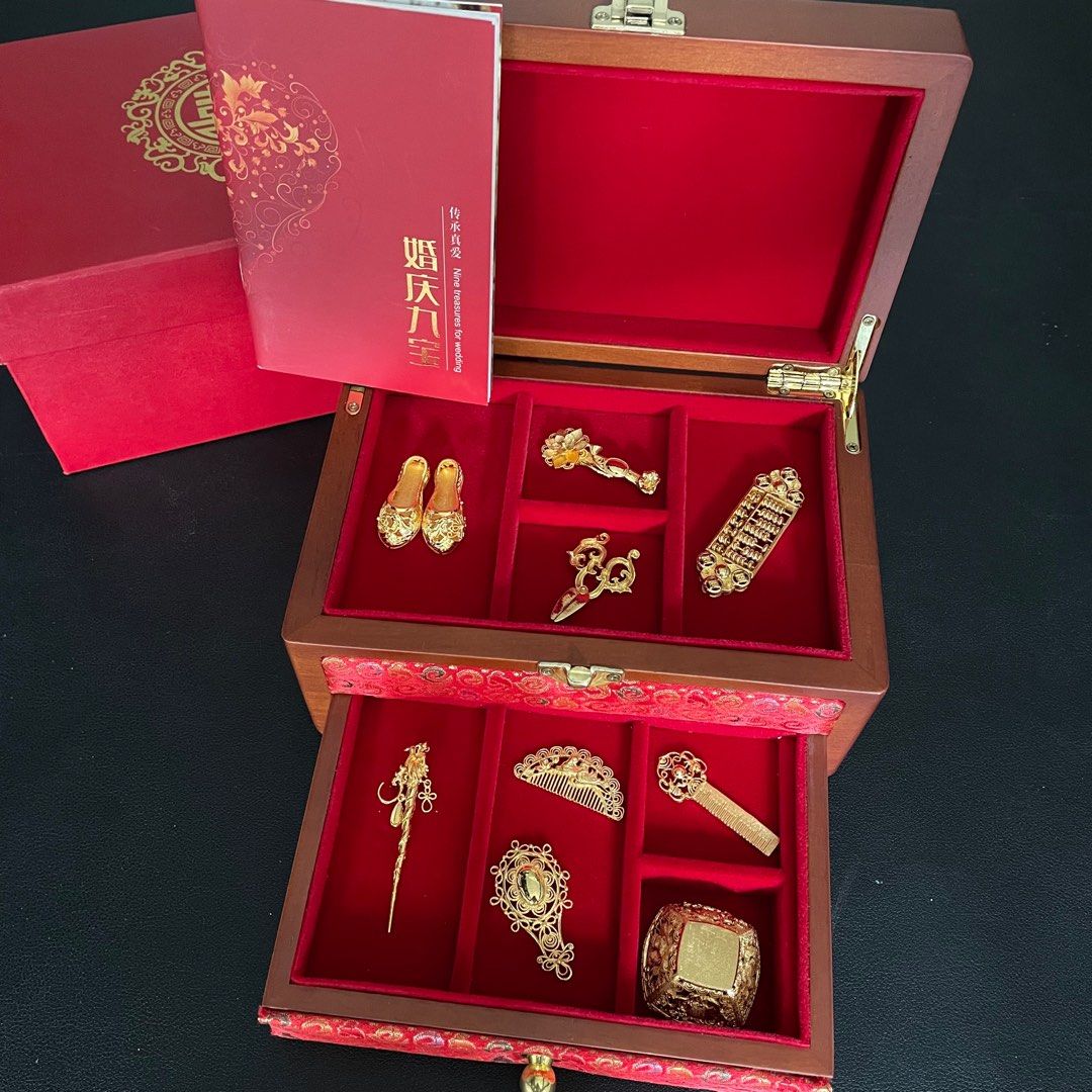 Gold wedding set sale
