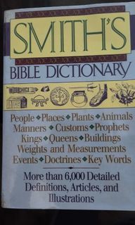 Smiths bible Dictionary