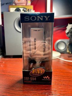 Sony Walkman portable FM radio SRF-S54