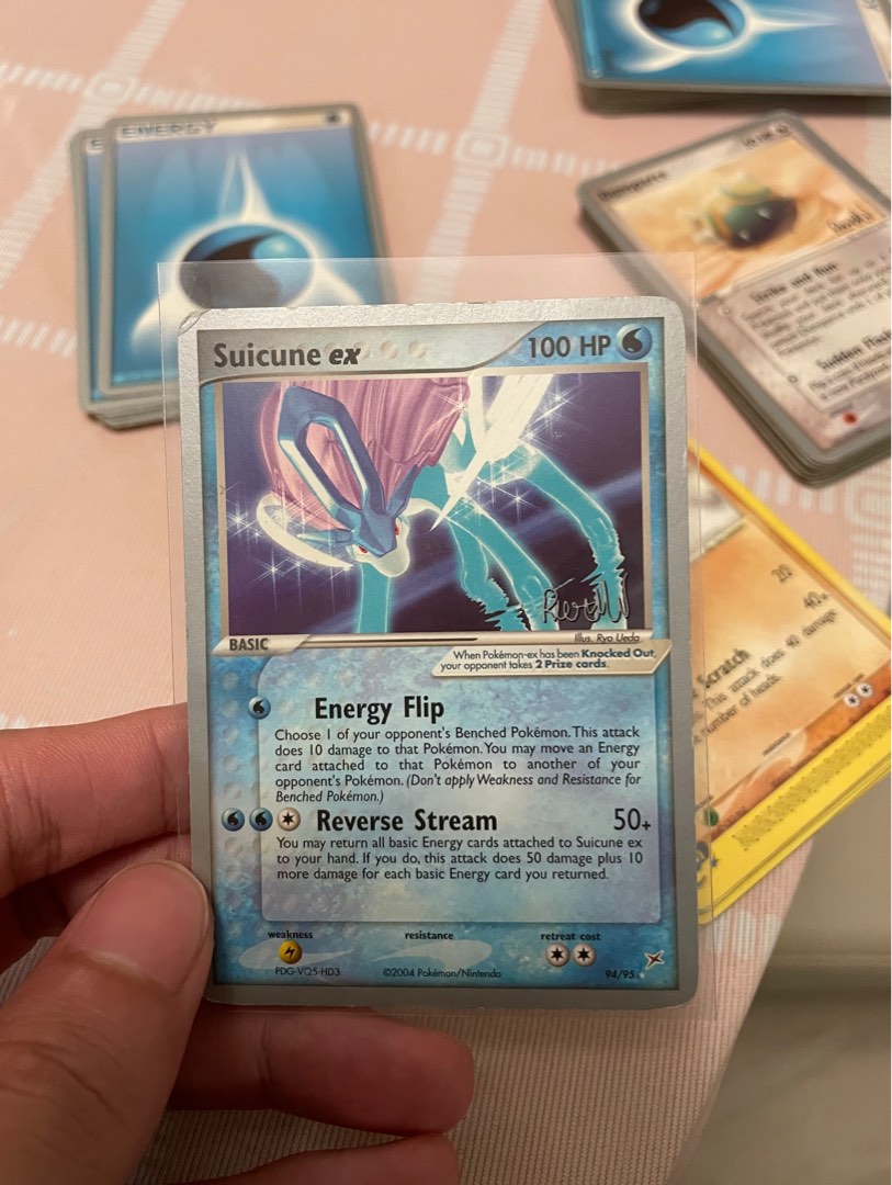 pokemon suicune ex card 010/032 Classic -Pokemon TCG Japanese When Pokmon Suicune ex 94/95 World Championships