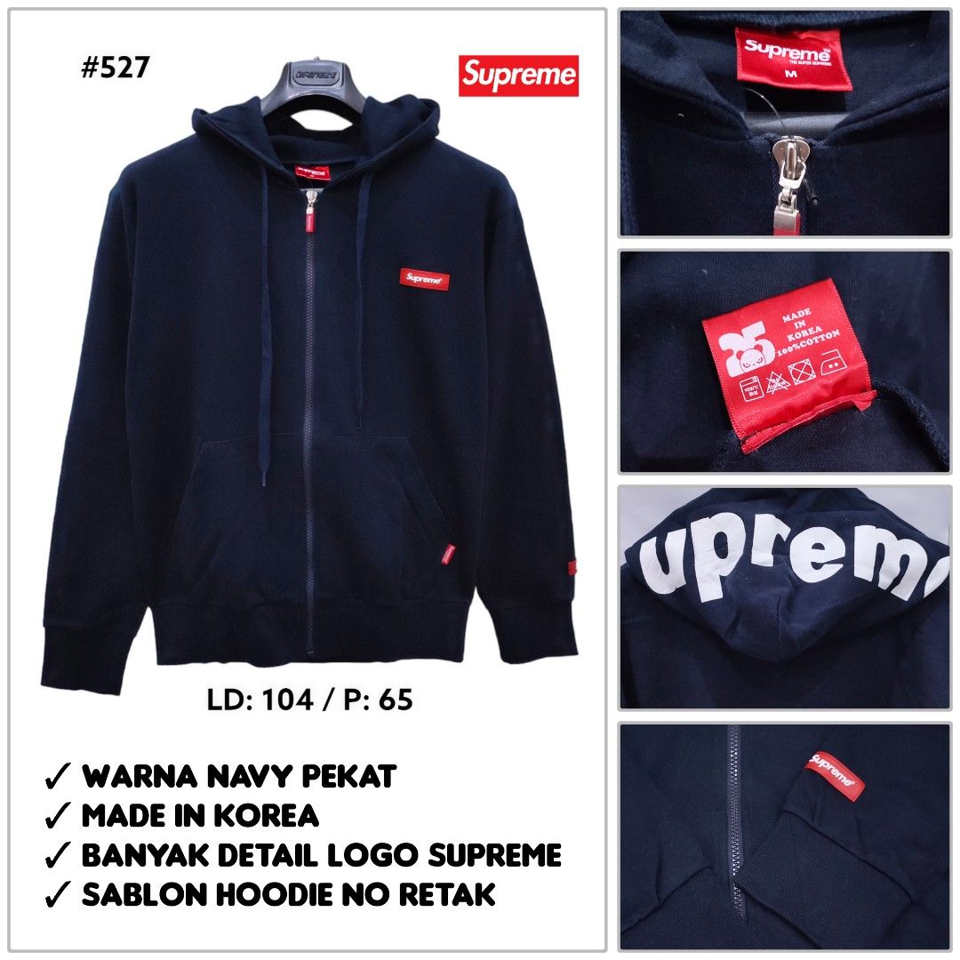 Supreme sweater made in korea xs hot sale
