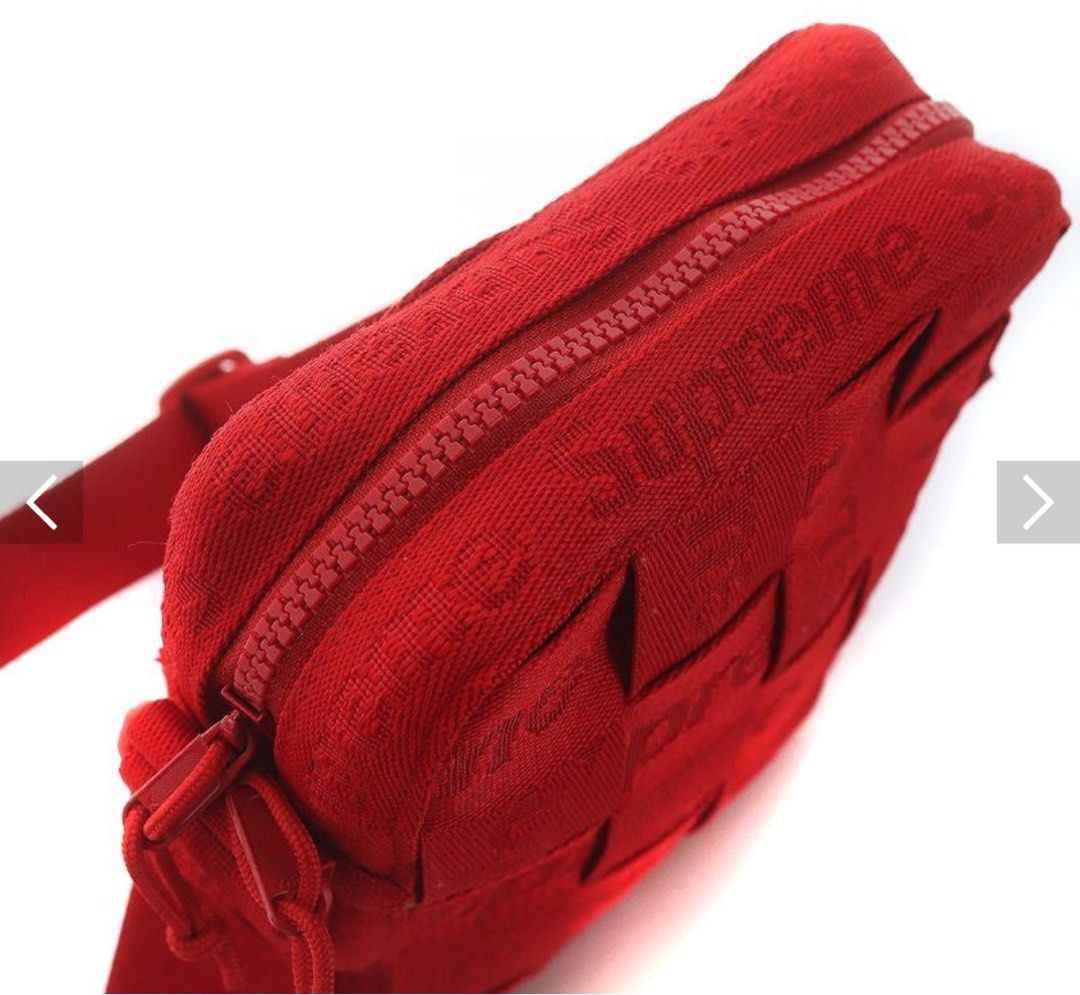SUPREME Woven Shoulder Bag original, Men's Fashion, Bags, Sling Bags on
