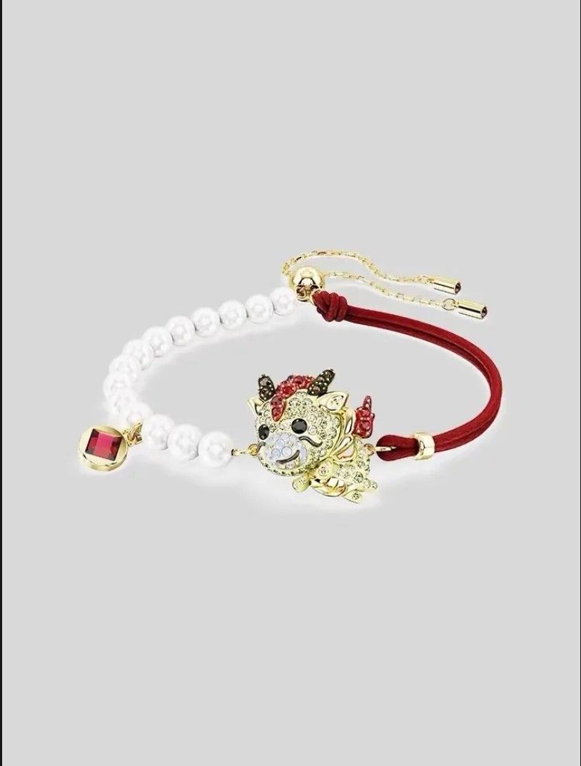 Swarovski pug bracelet discount