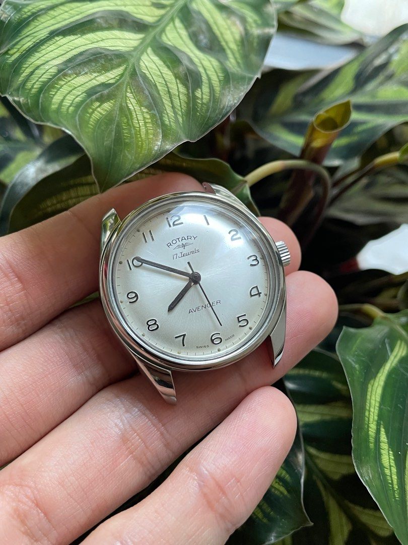 Swiss seventeen rotary vintage dress watch for men gent jam Men s