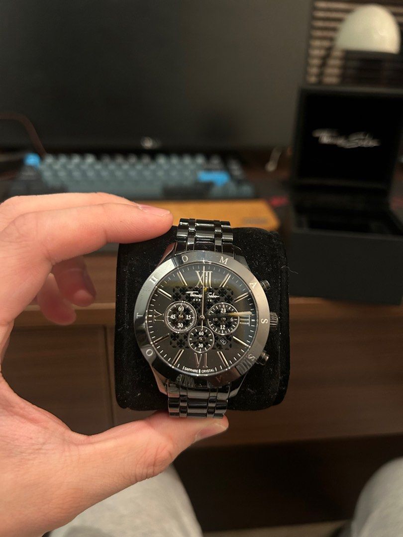 Thomas Sabo Watch Black Ceramic