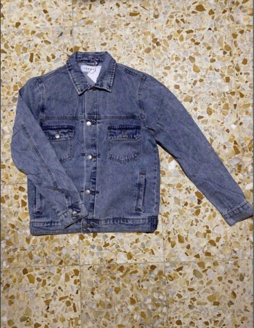 Topman Oversized Denim Jacket