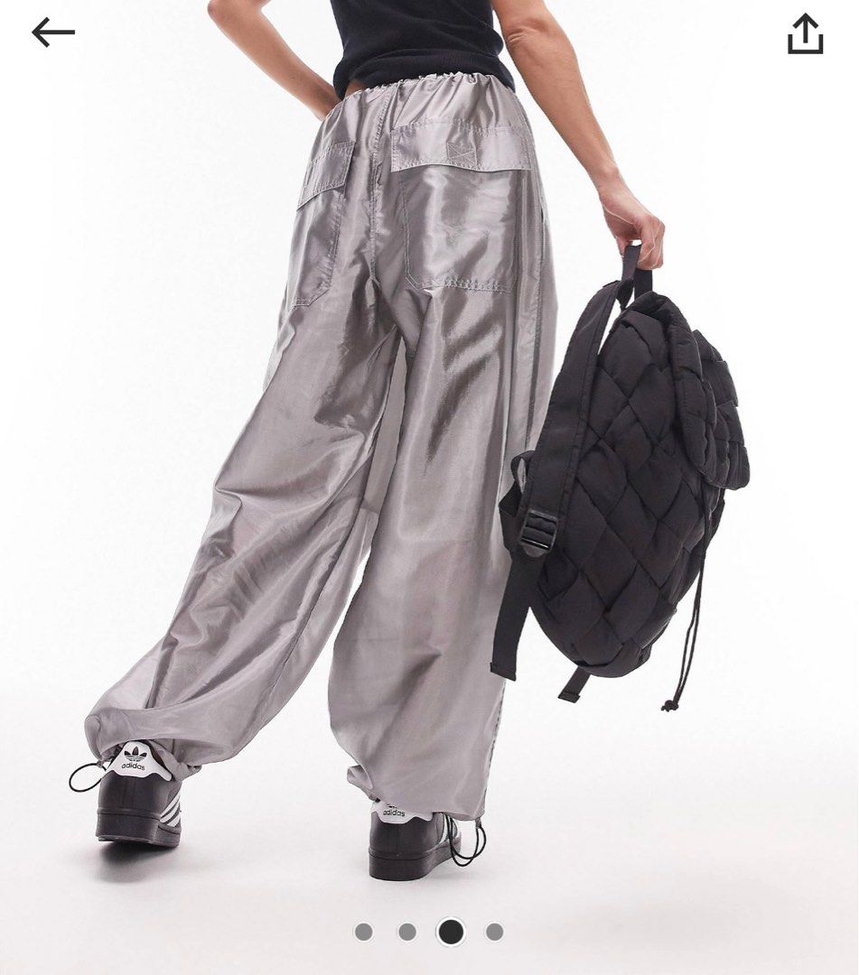 Topshop nylon best sale joggers