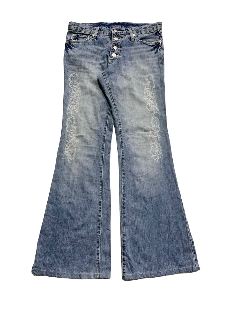 大量入荷 Python Mart Tornado Printed Pants Flared パンツ
