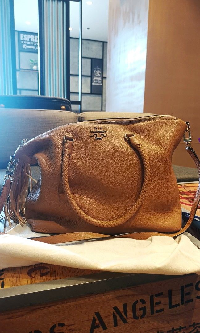 Tory burch taylor tote saddle shop