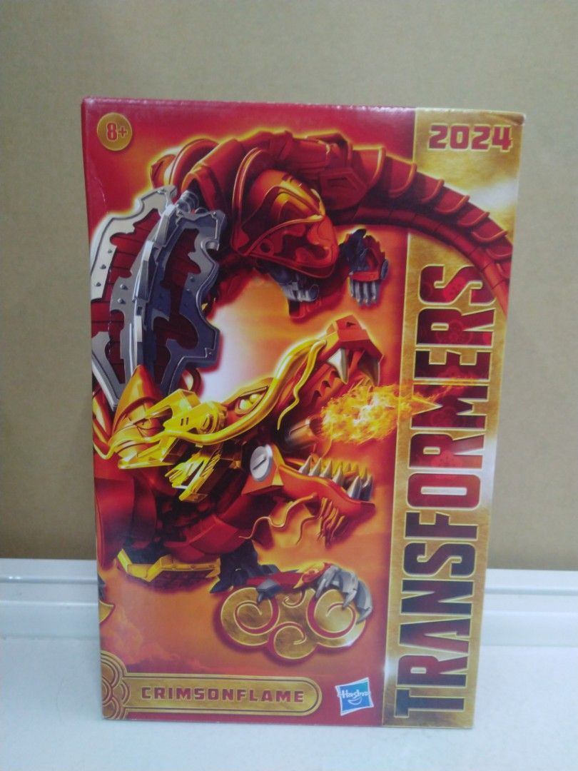 Transformers Year of The Dragon 2024 Crimson Flame, Hobbies & Toys