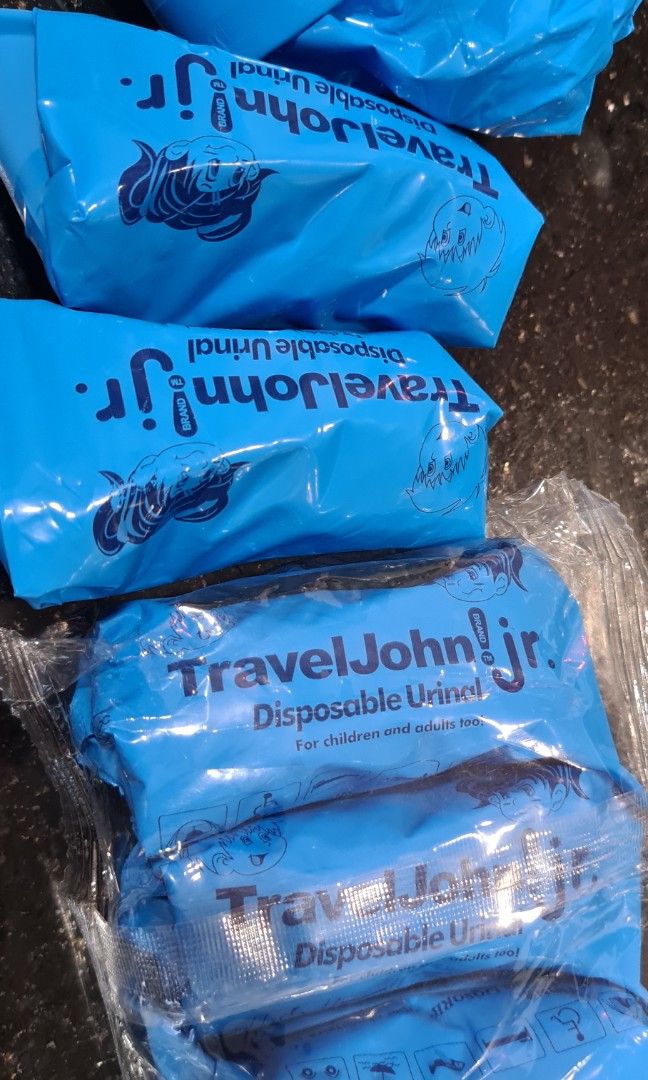 Traveljohn Junior disposable urinal, Babies & Kids, Going Out, Other Babies Going Out Needs on