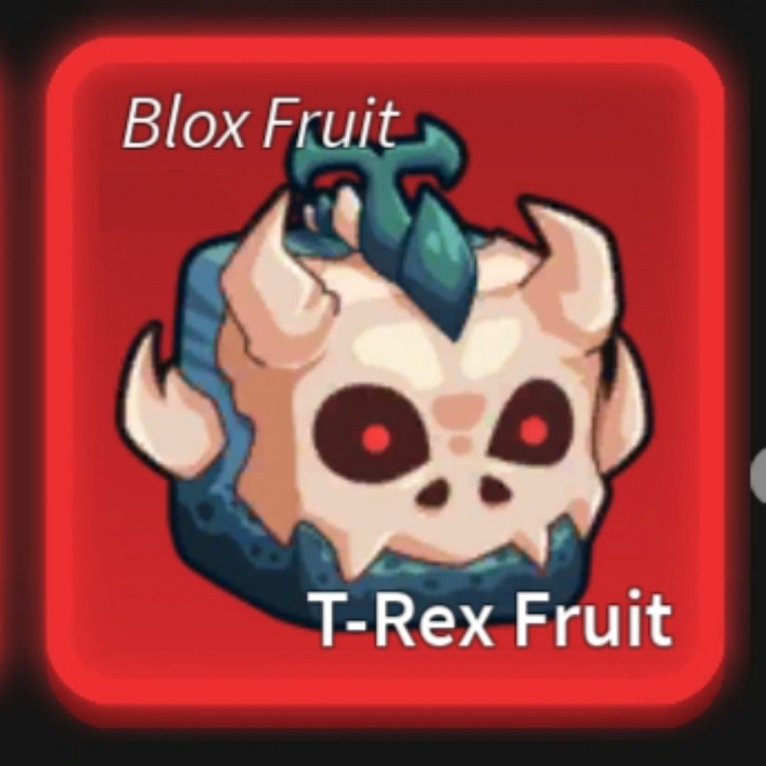 "Trex Fruit" Blox Fruit ( Unlock Sea2 Lvl700+), Video Gaming, Video
