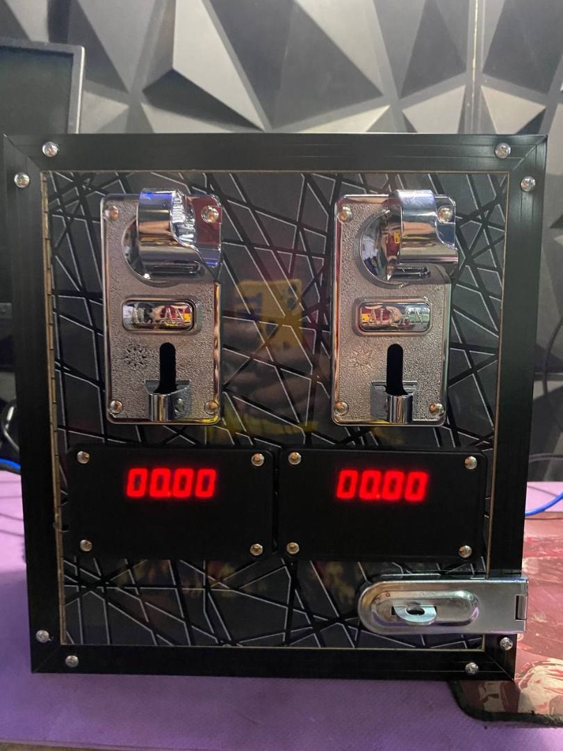 UNIVERSAL DUAL COINSLOT BOX ALL BRANDNEW FOR PISONET BUSINESS