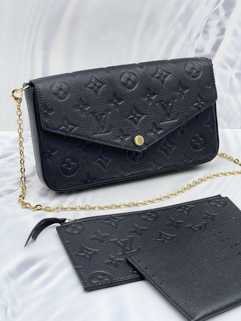 Empreinte pochette felicie chain wallet black deals