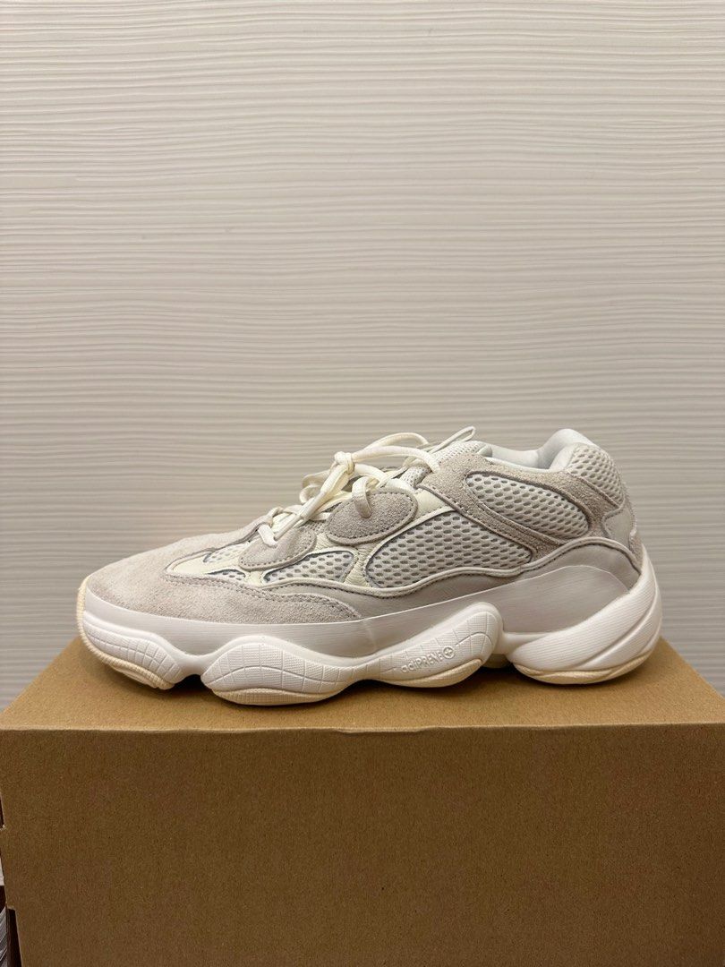 All white cheap yeezys 500