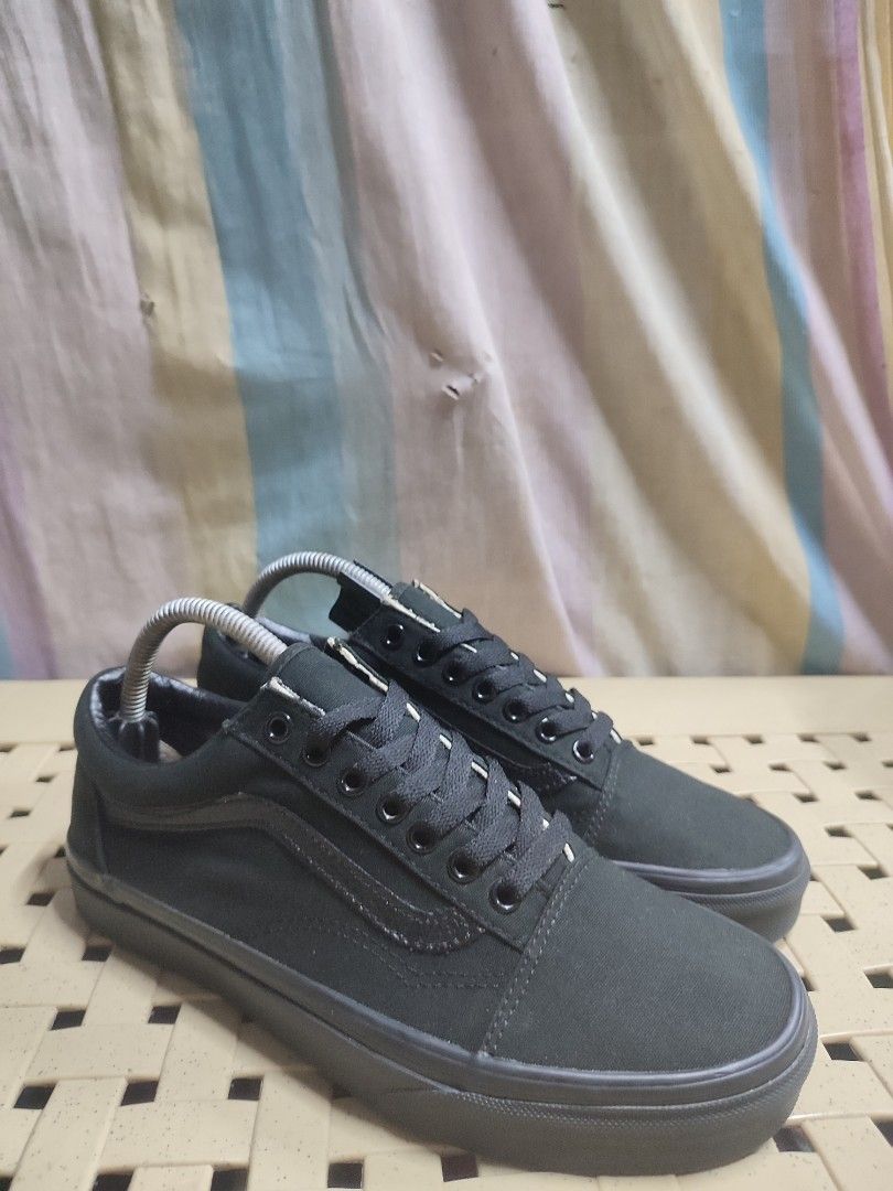 Harga vans old skool full black store