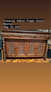 Vigan Style Console Table