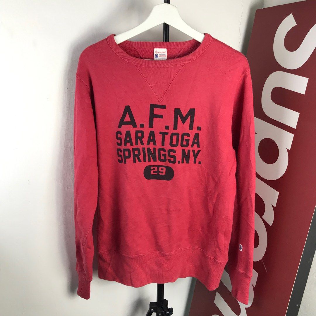 Vintage champion sweatshirt Women s Fashion Activewear on Carousell