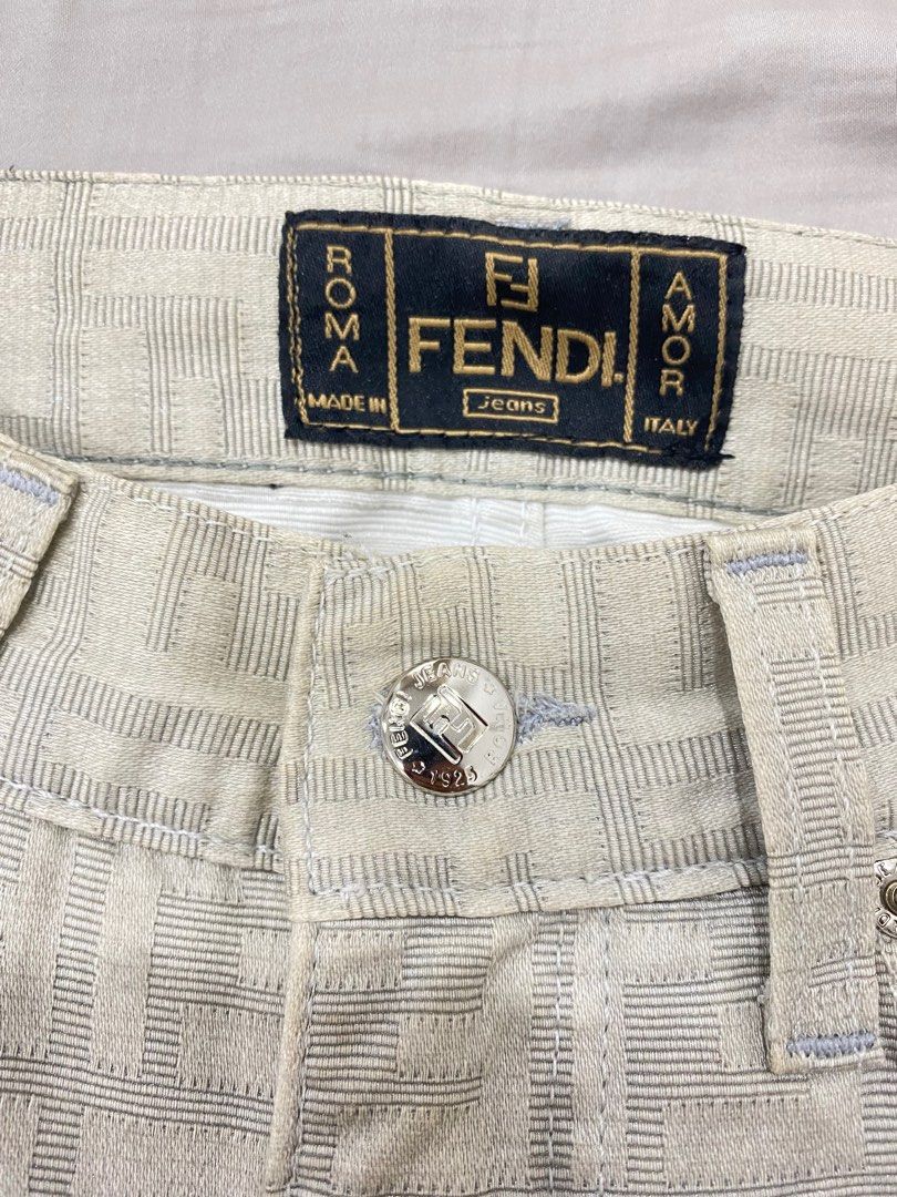 Fendi high waisted jeans online