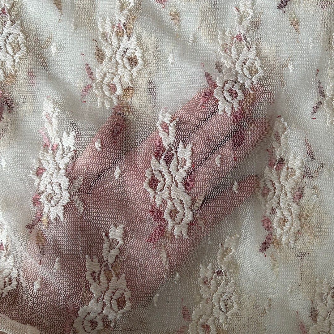 coquette cami purple pink white pastel lace bow y2k ribbon