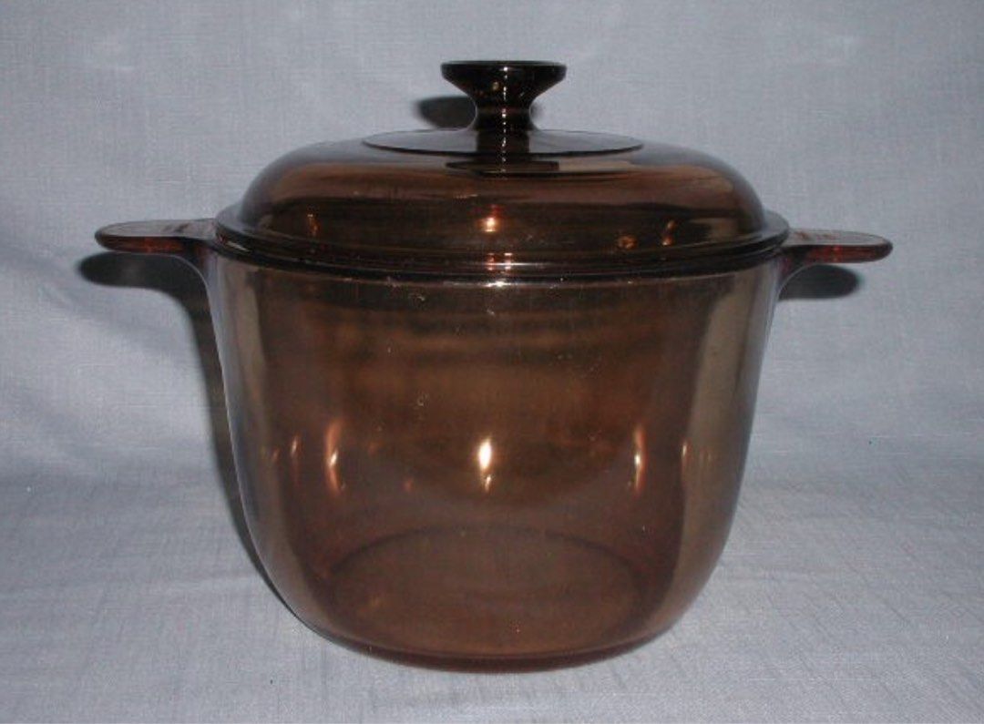 Visions Dutch Oven Glass Cookware 3.8 Litres , Furniture & Home Living