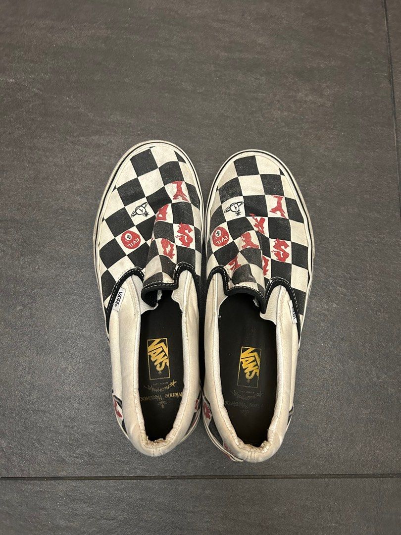 Vivienne westwood vans black outlet