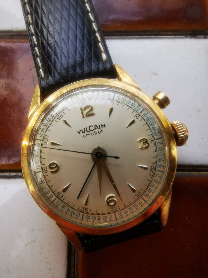 Vulcain cheap cricket vintage