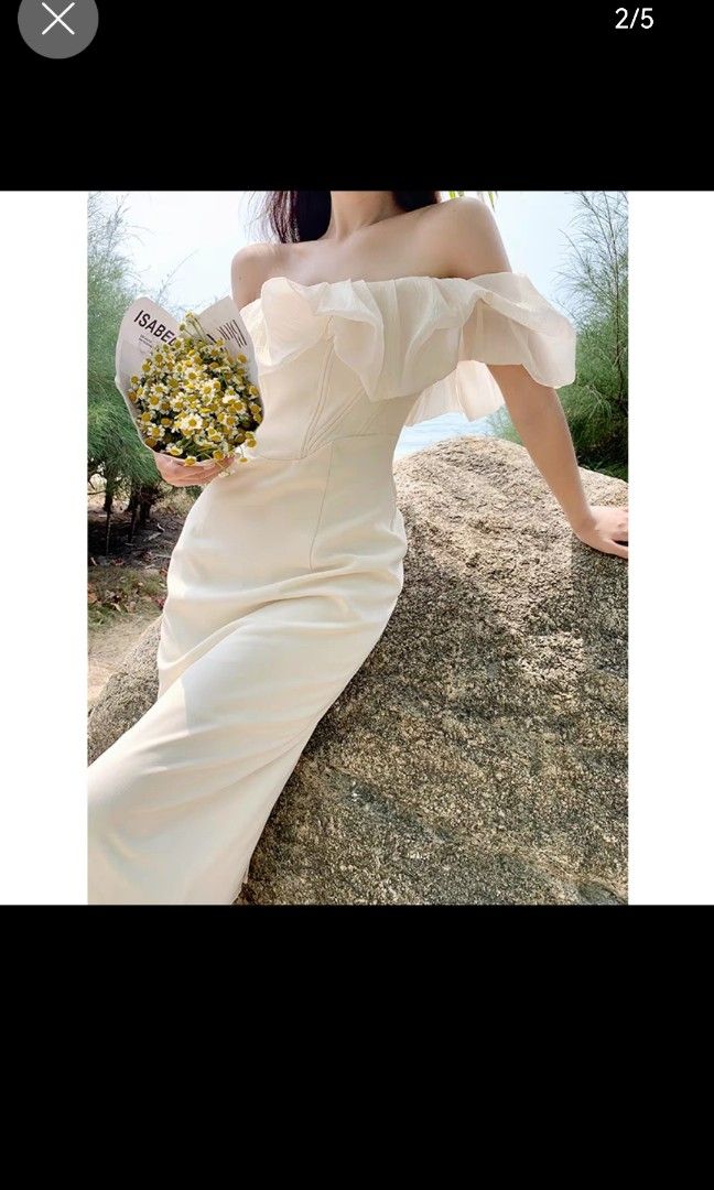 White Dress for Formal Occasion
