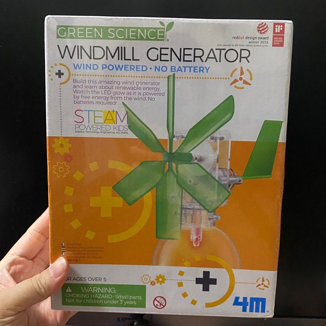 Green science windmill generator discount