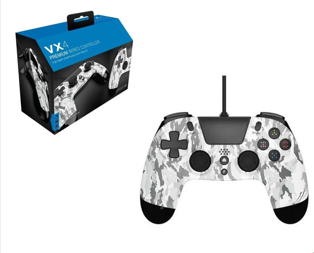 Wired Gaming Controller for PS4 PS3 and PC Video Gaming Gaming