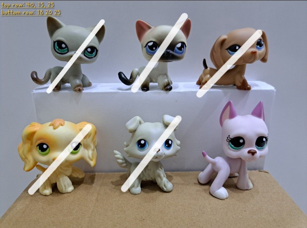 WTS LPS littlest pet shop cats dogs horses rare pets